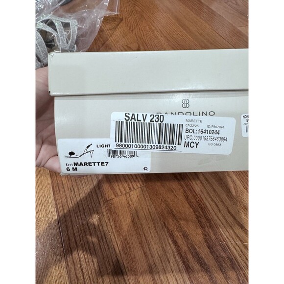 Bandolino Women's Marette Heeled Sandal NEW 6M - Picture 11 of 11